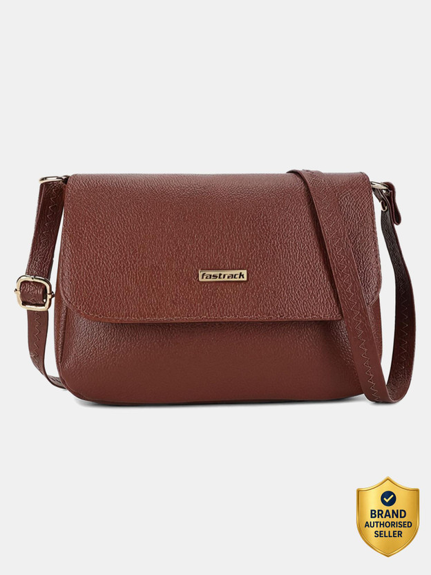 Fastrack Women Tan Sling Bag