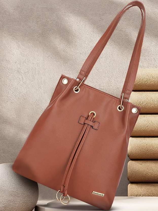 Fastrack Women Tan Shoulder Bag