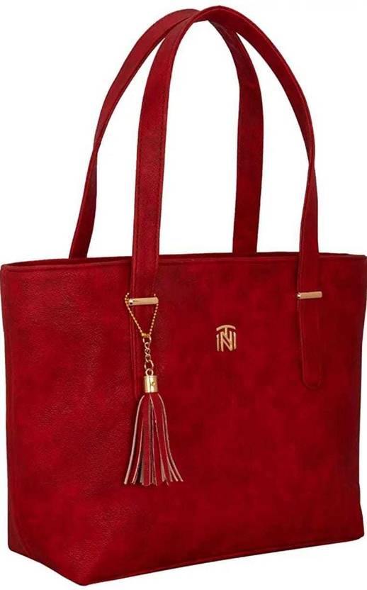 Buy NSSP Women Red Messenger Bag red Online Best Price in India