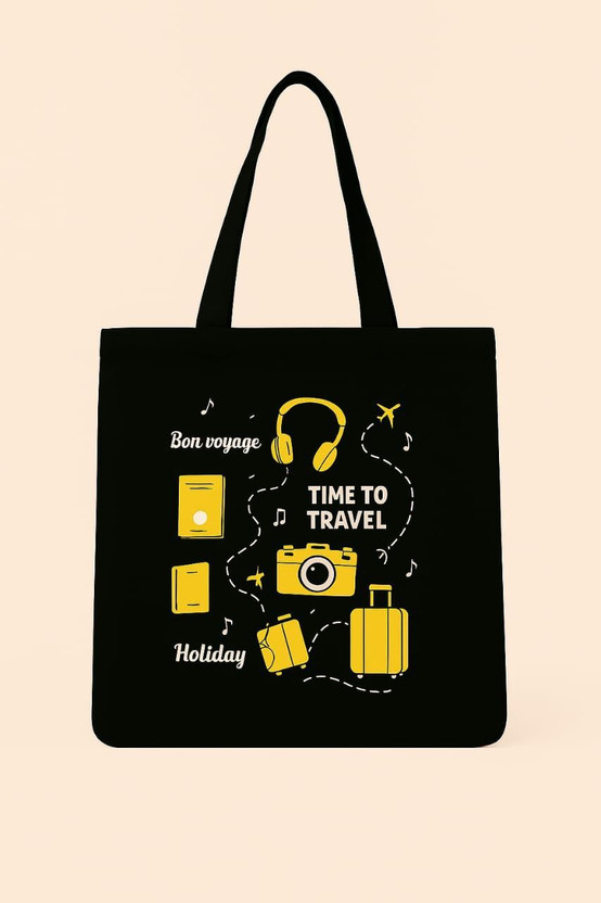 CreativeVibes_cv Women Black Tote