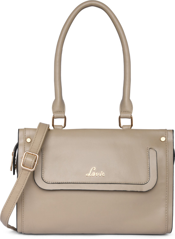 lavie women beige satchel