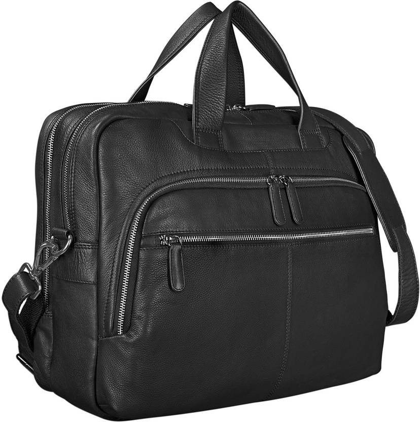 Buy Catharsis Men Black Messenger Bag Black Online Best Price in