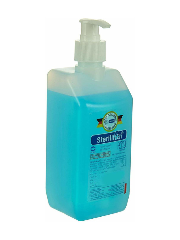 Sterillium Best quality  Hand Sanitizer Pump Dispenser(500 ml)