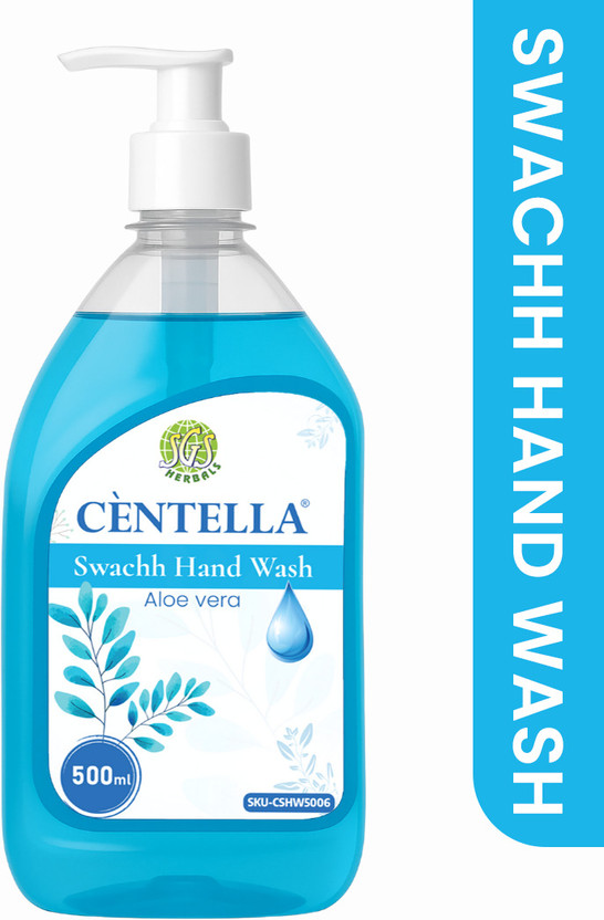 CENTELLA Hand Wash|Effective germ removal handwash|Handwash refill |Moisturizing handwash Hand Wash Bottle(500 ml)