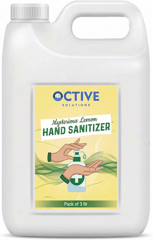 OCTIVE Mysterious Lemon  Hand Sanitizer Can(3 L)