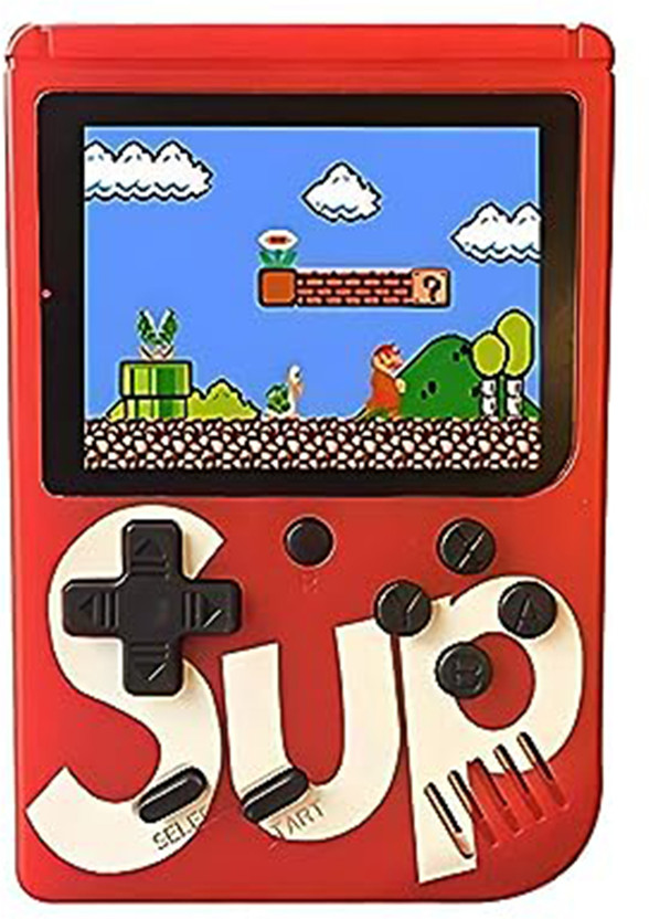 The The Shine Store Video Game for Kids, Handheld Sup 400 in 1 Mario, Contra Games Console Handheld Gaming Console(Multicolor) - Flipkart Deal