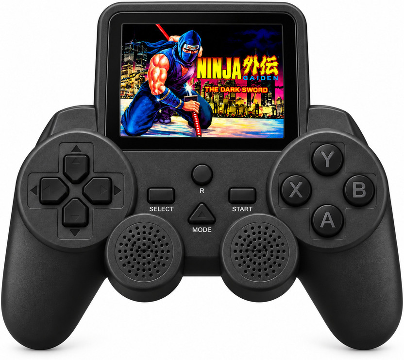 HG WORLD Retro S10 Handheld Gaming Console For TV, 3.5 TFT Screen Classic Video Game 128MB GB with 30+ Emulators, 20000+ Built-in Games Super Mario Bros, Mortal Kombat(Black, Loved by Fans of PlayStation Mini PS5,PS4,PS3,PS2,PS1,PSP,Xbox,Nintendo Switch)