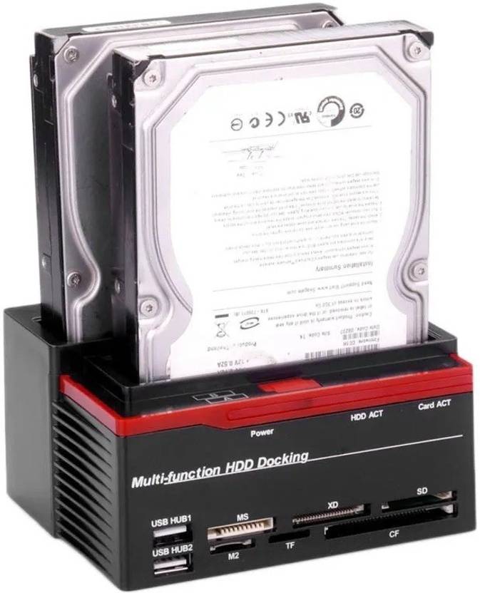 microware MULTIFUNCTIONAL USB 2.0 TO SATA/IDE DOCKING STATION 2.5 inch