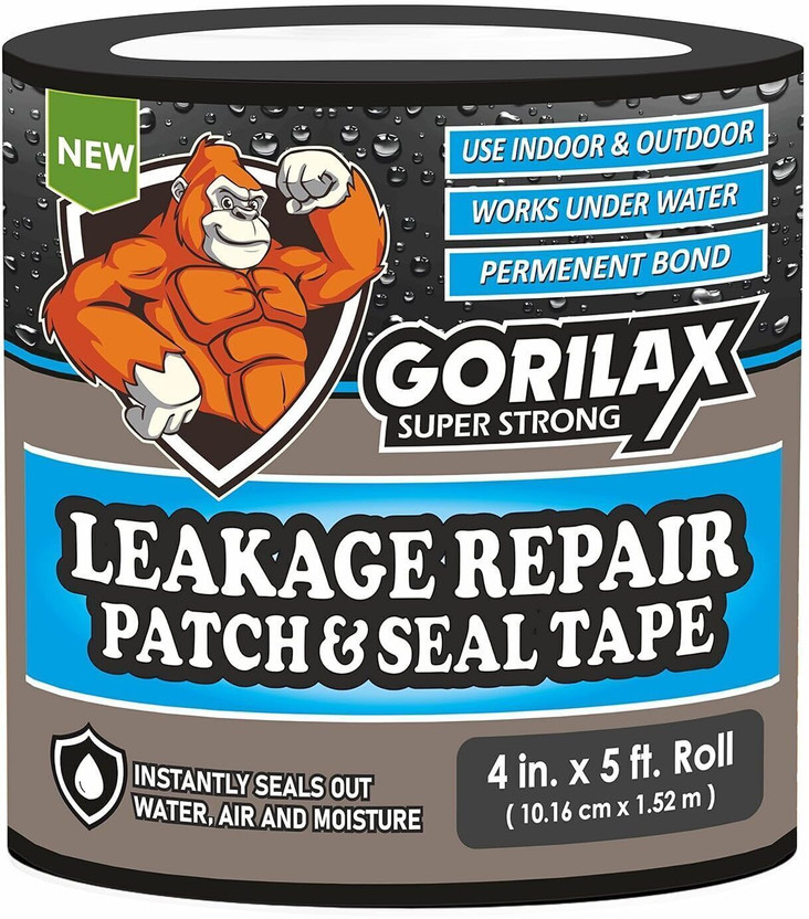 Gorilax Gorilax Strong Leakage Repair Aluminum Butyl Tape 1.5 m Butyl Tape(Silver Pack of 1) - Flipkart Deal