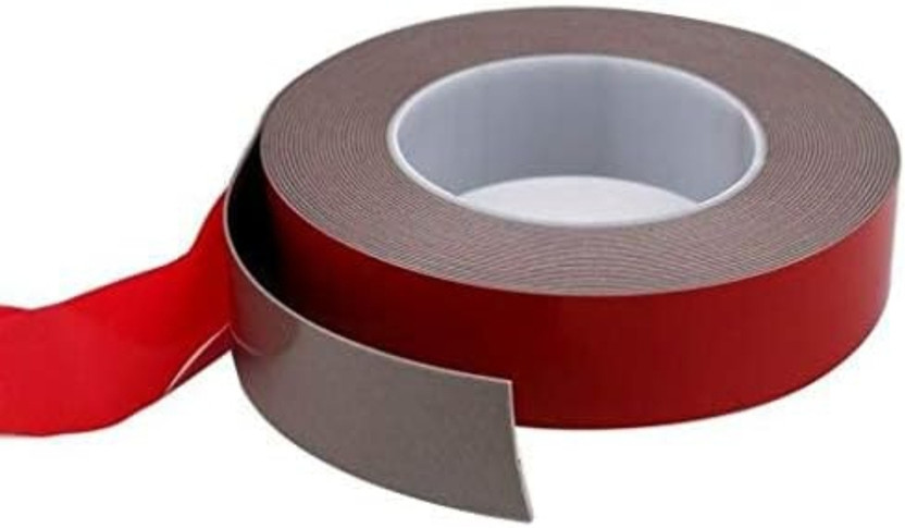 bartwal bartwal VHB Tape | Double Side Mounting Tape For Wood, Glass, Metal ( 1 Inch x 8 MTR) 8 cm Mirror Mounting Tape(Grey Pack of 1) - Flipkart Deal