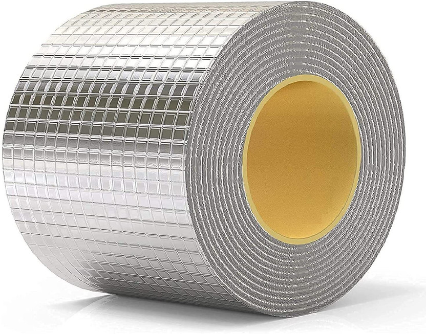 ZVZONE Waterproof leakage repaire foil tape 5 m Duct Tape(Silver Pack of 1)