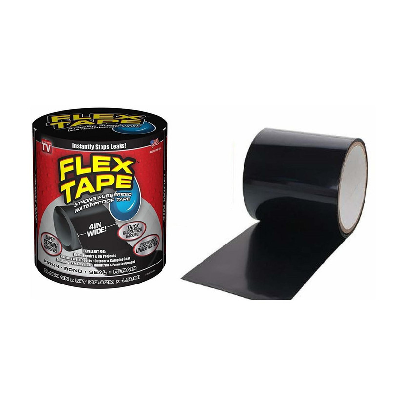 KEYA ENTERPRISE Waterproof Tape Medium Water Tank Sink Sealant for Gaps (Manual)(Set of 1, Black)