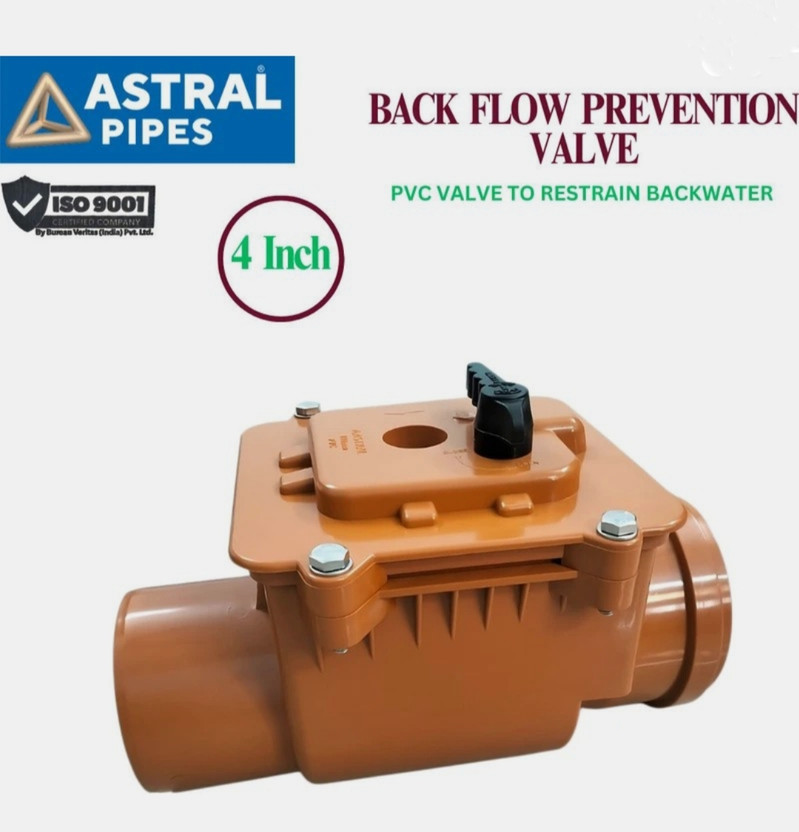 ASTRAL 4 Inch (110 mm) Back Flow Prevention Valve(Non-Return Valve)/ Check Valves