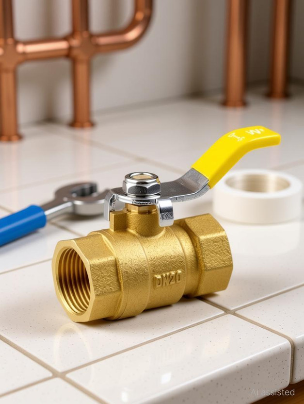 REIOENT HIGH QUALITY BRASS BALL VALVE 25MM-1 INCH Ball Valves