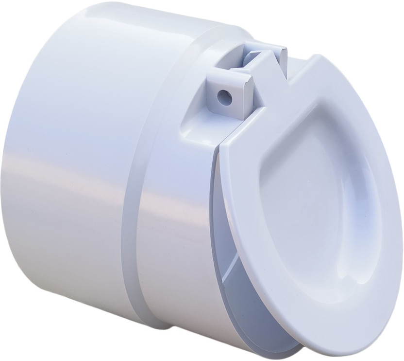 ESEKSAFAR 6 inch PVC drain Backflow Valve, [Drain Cap/Cover/Non-return water valve Check Valves