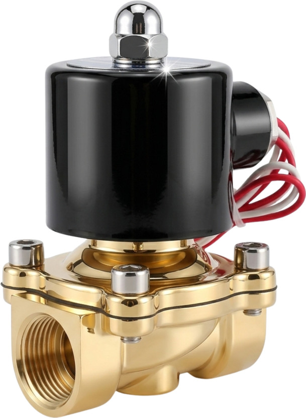 AMPEREUS AMPEREUS AC 220V Electric Solenoid Valve 1" Normally Closed Direct Action for Water/Air Automatic Control Valves - Flipkart Deal