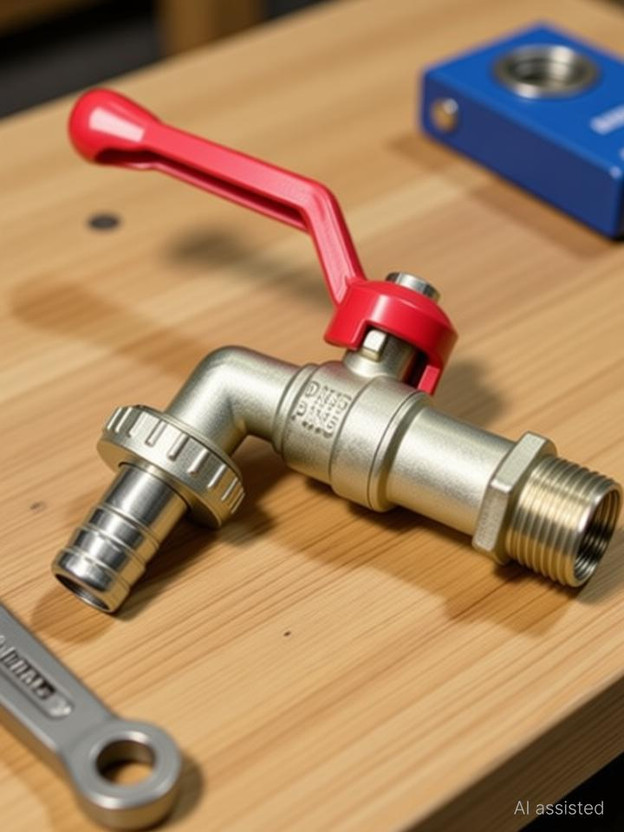 KFRDRTH Forged Brass-1100_15Mm(1/2') Ball Valves Ball Valves