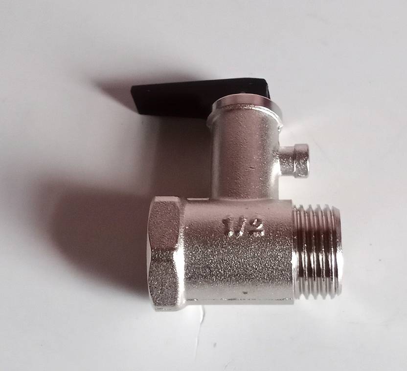 Hardware Brass Water Heater Pressure Relief Check Safety Valve 1/2 inch