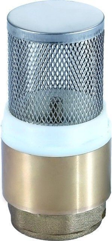 RN Forged Brass Foot Valve 1 Inch with S.S. 304 Filter 1 pieces Set ART-2700_25MM Ball Valves