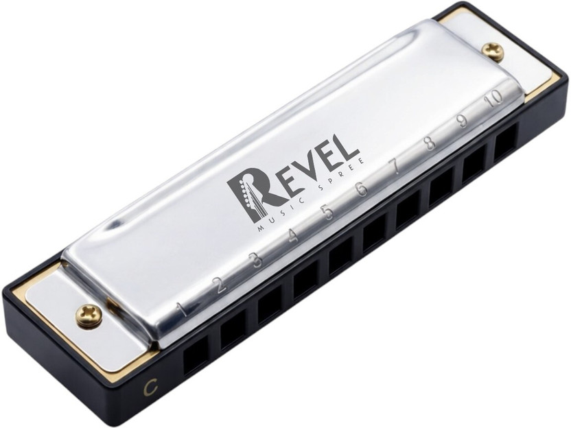 REVEL RVL-HA01C Harmonica(Silver)
