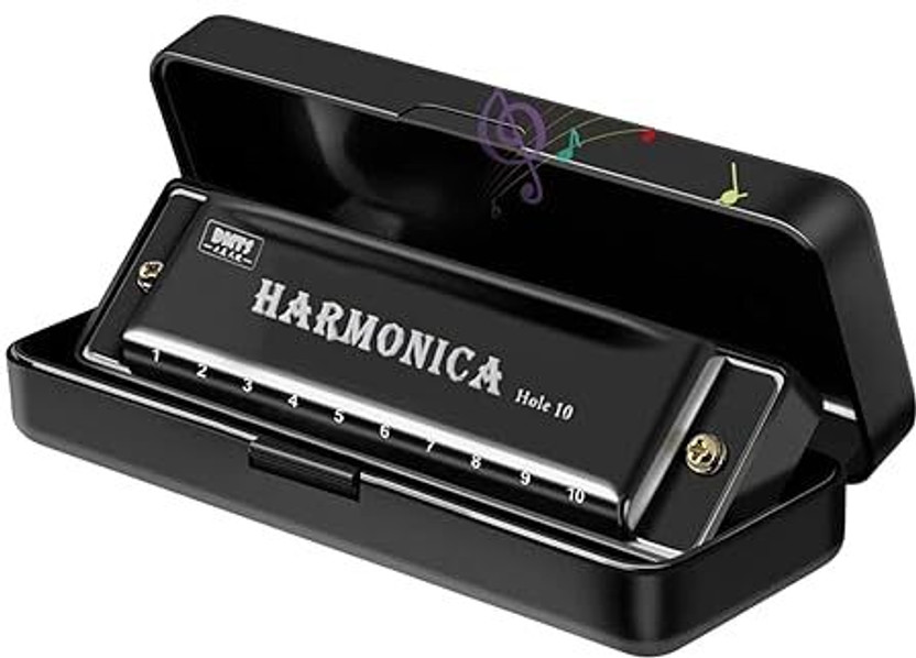 VARIYAENTERPRISE28 Kids Melody Harmonica(BLACK)