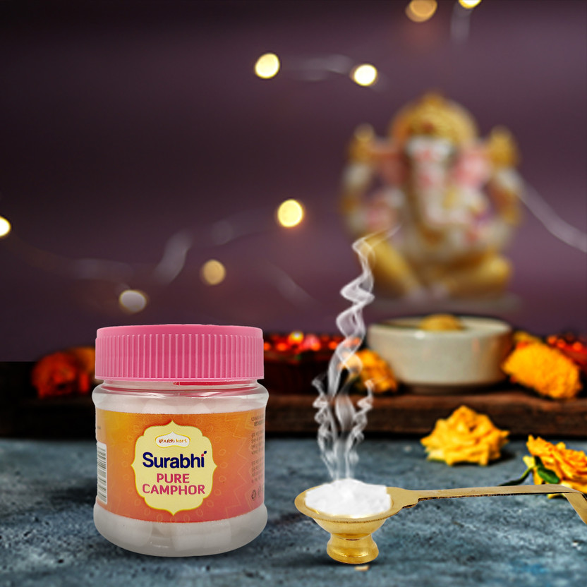 Shubhkart Surabhi Pure Camphor Container - 50g