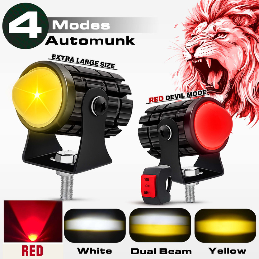 automunk Halogen Fog Light for Universal For Car