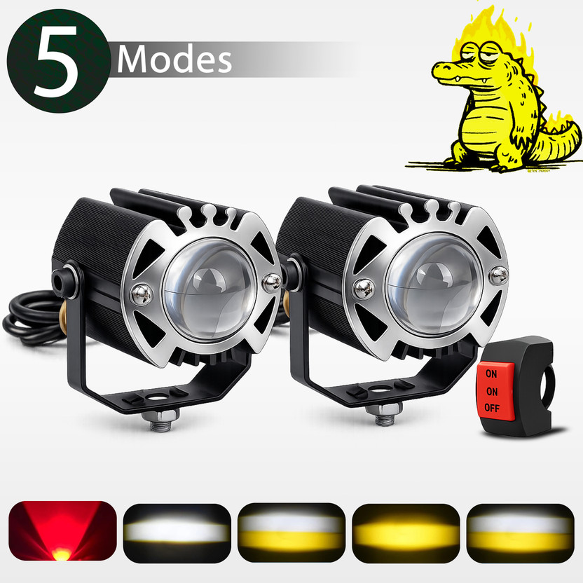automunk LED Fog Light for Universal For Bike