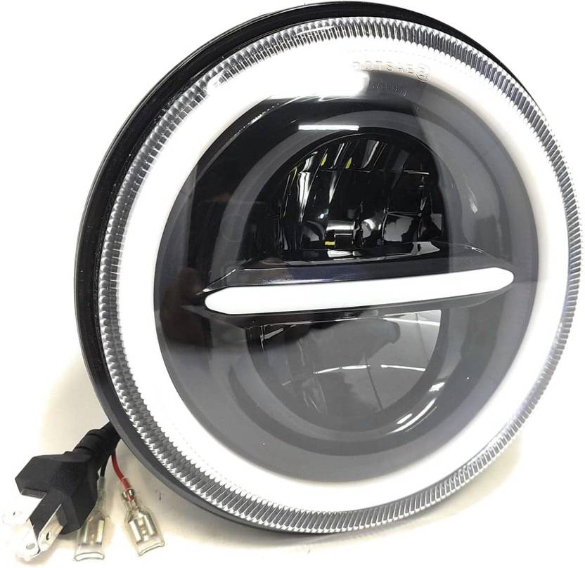 acube mart LED Headlight for Royal Enfield, Harley Davidson Classic 500