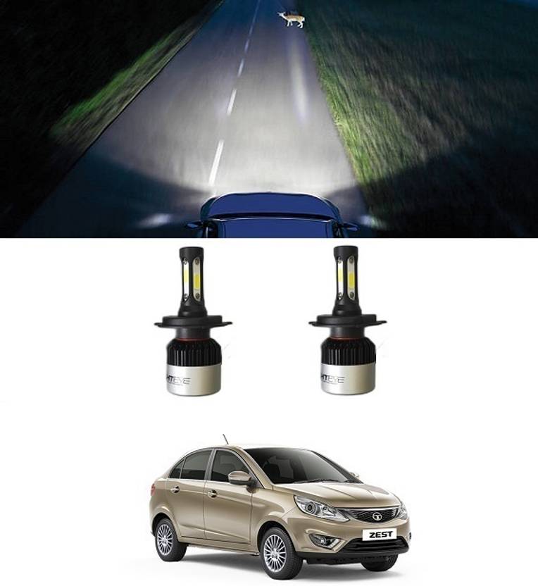 Trigcars LED Headlight for Tata Zest Price in India Buy Trigcars LED