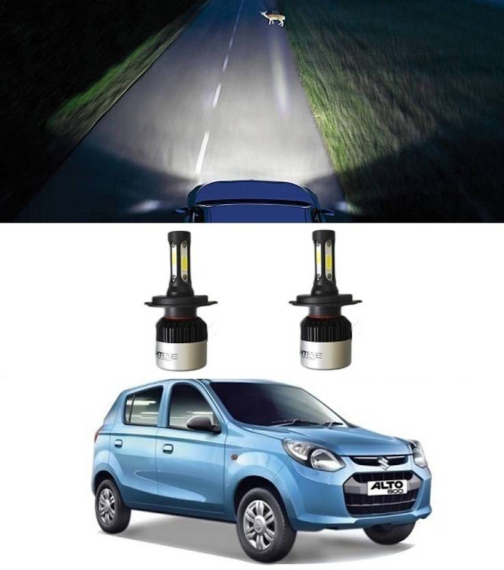 Trigcars LED Headlight for Maruti Suzuki Alto 800 Price in India Buy