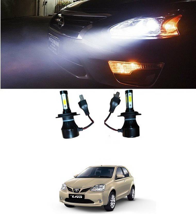 Trigcars LED Headlight for Toyota Etios Price in India Buy Trigcars