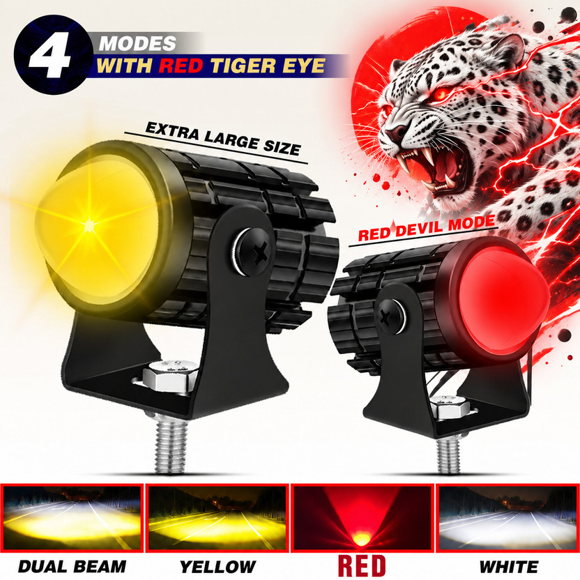 automunk automunk LED Fog Light for Universal For Bike, Universal For Car - Flipkart Deal