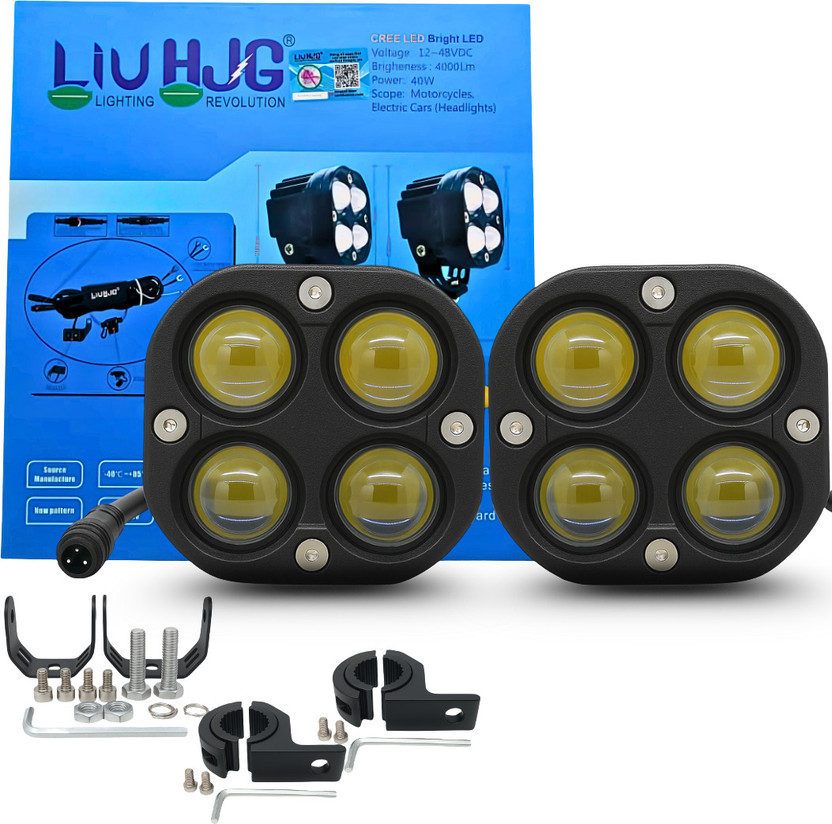 AutoPowerz LED Fog Light for Universal For Bike