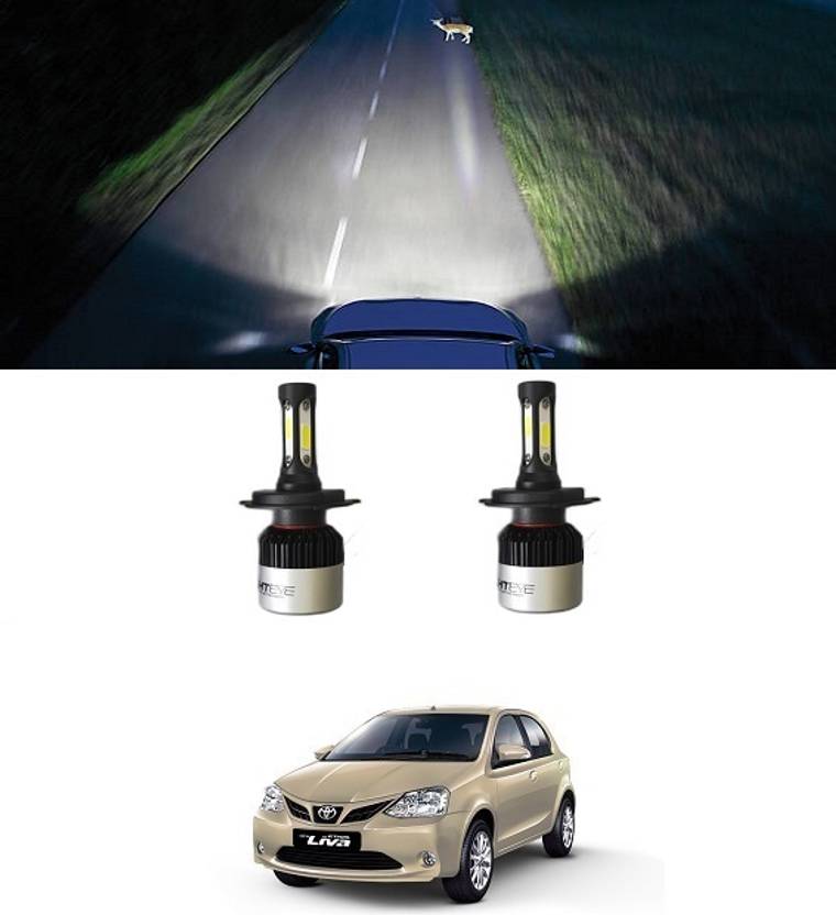 Trigcars LED Headlight for Toyota Etios Price in India Buy Trigcars