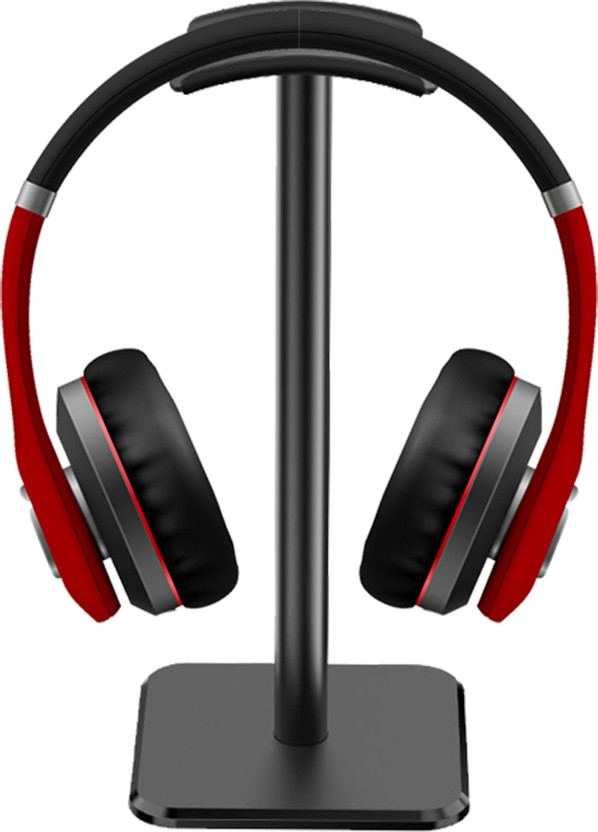 OIVO INDIA Stand with Aluminum Supporting Bar Flexible Headrest Headset Headphone Stand(Black Pack of 1)
