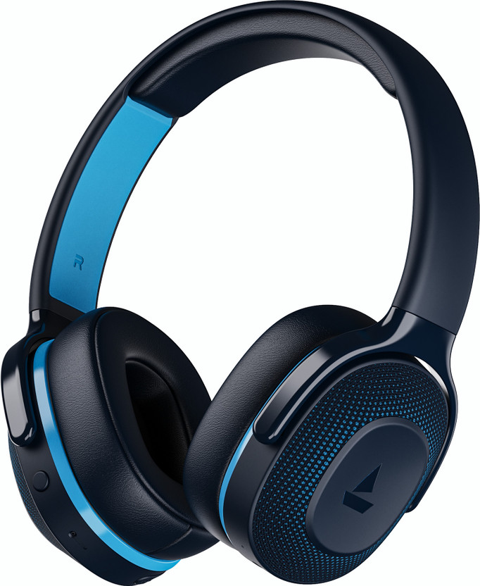 boAt Rockerz 413,60H Battery,ENx, BEAST Mode, Dual Pair, Stream Ad Free Music via App Bluetooth(Oceana Blue, On the Ear)