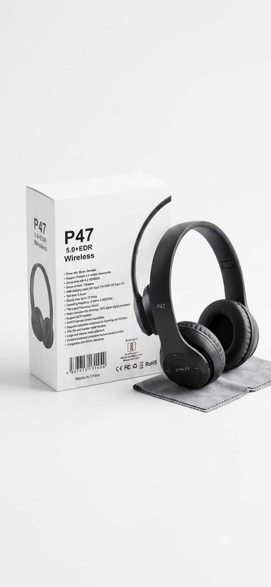 VARUN VARUN TELECOM Bass wireless Over-ear Headphone ASAP Charge Bluetooth(Black, True Wireless) - Flipkart Deal