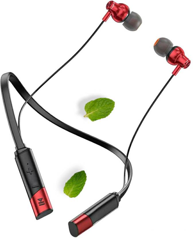 ROKAVO 40hr Long battery backup headphone neckband earphone wireless