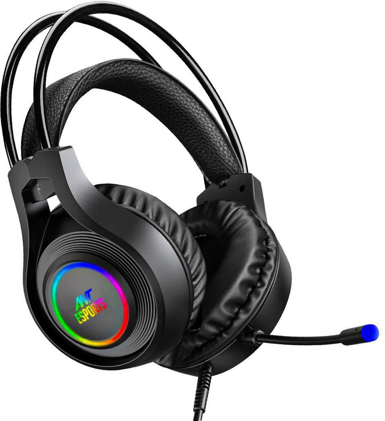 Ant Esports H570 Wired Gaming(Black, On the Ear)