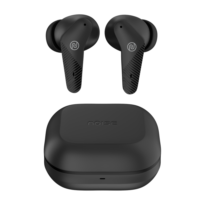 Noise Buds VS102 Neo with 40 Hrs Playtime, Environmental Noise Cancellation, Quad Mic Bluetooth(Carbon Black, True Wireless)