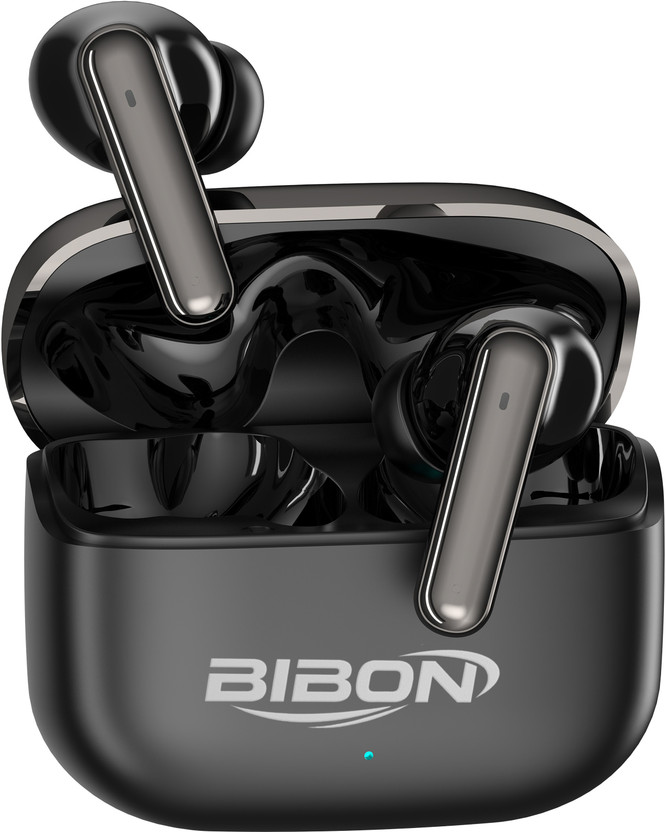 BiBon SuperPods Immersio Dolby Audio, 3D Soundstage, Wireless Earbuds with Deep Bass-2 Bluetooth(Black, True Wireless)