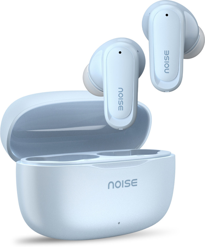 Noise Buds Play with BT v6.0, 13mm Driver, 40Hrs Playtime, IPX4 Water Resistance Bluetooth(Powder Blue, True Wireless)