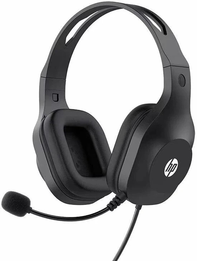 HP H120 Stereo USB Headset PN:9Z4V9AA#ACJ Wired(Balck, On the Ear)