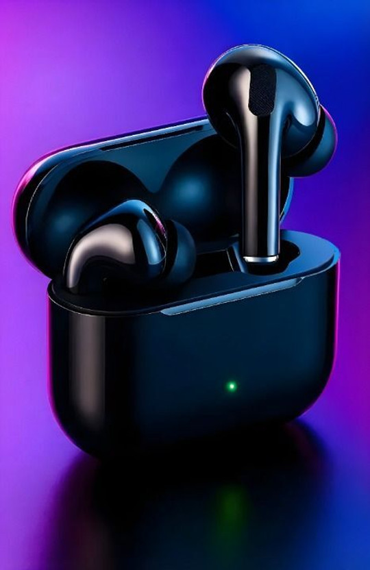 NS WORLD Thunder Pods | High Bass | Large Battery headphone | Touch Earbuds & Airbuds Bluetooth(Black, True Wireless)