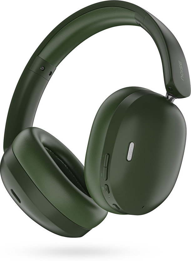 Noise Airwave Max XR, 120H Segment Best Playtime, ANC, HFA Tech, Dual Pairing, BT V6.0 Bluetooth(Forest green, On the Ear)
