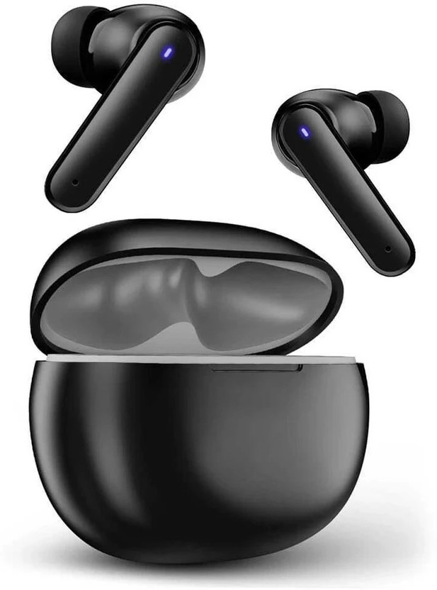 Earboss 4 Mics Auto AI ENC , 120 HRS Playback Bluetooth(Black, In the Ear)