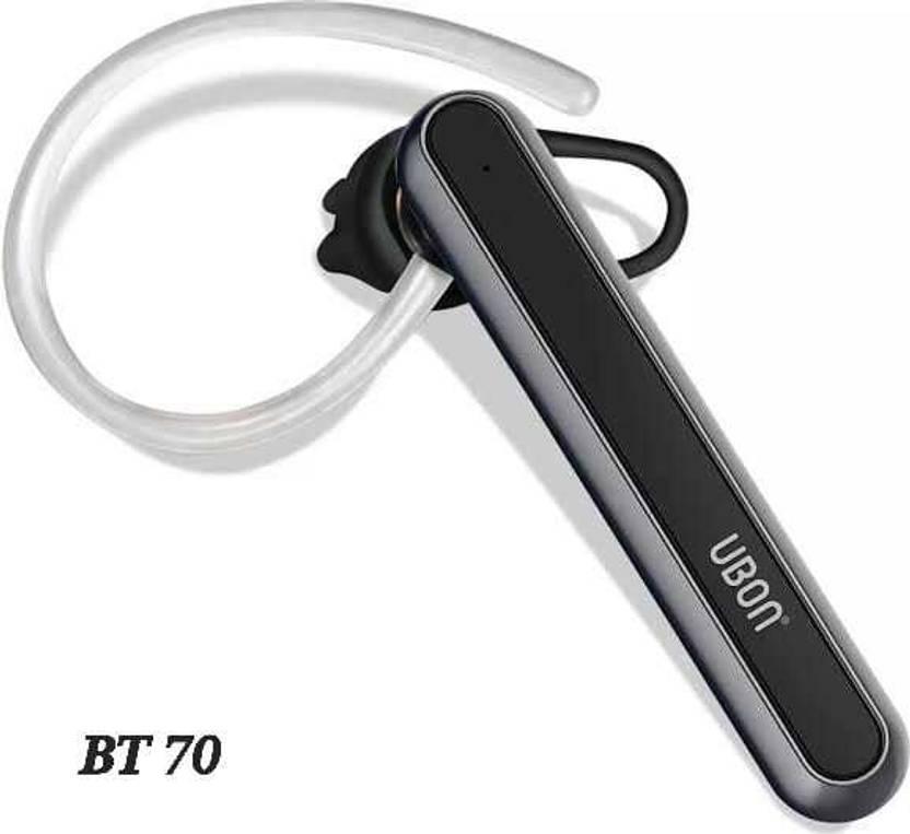 n.e tech Ubon BT70 wireless bluetooth Bluetooth Headset (Black, True