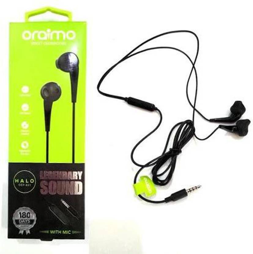 ORAIMO OEPE21P HALO 2S BLACK Wired Headset Price in India Buy ORAIMO