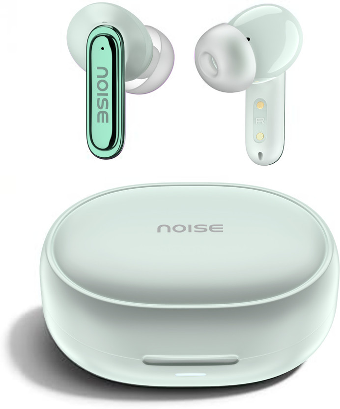 Noise Buds Connect 2 with Dual pairing, Quad mic with ENC & In-ear detection Bluetooth(Mint Green, True Wireless)